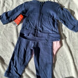 Baby Navy Blue Matching Set